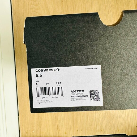 ⭐Converse Chuck Taylor Move Platform Ombre Sz 5.5 Shoes Kids Sneakers A07372C - Picture 8 of 13